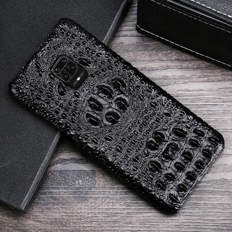 Высококлассный мужской чехол из натуральной кожи для телефона xiaomi Redmi note8 Pro