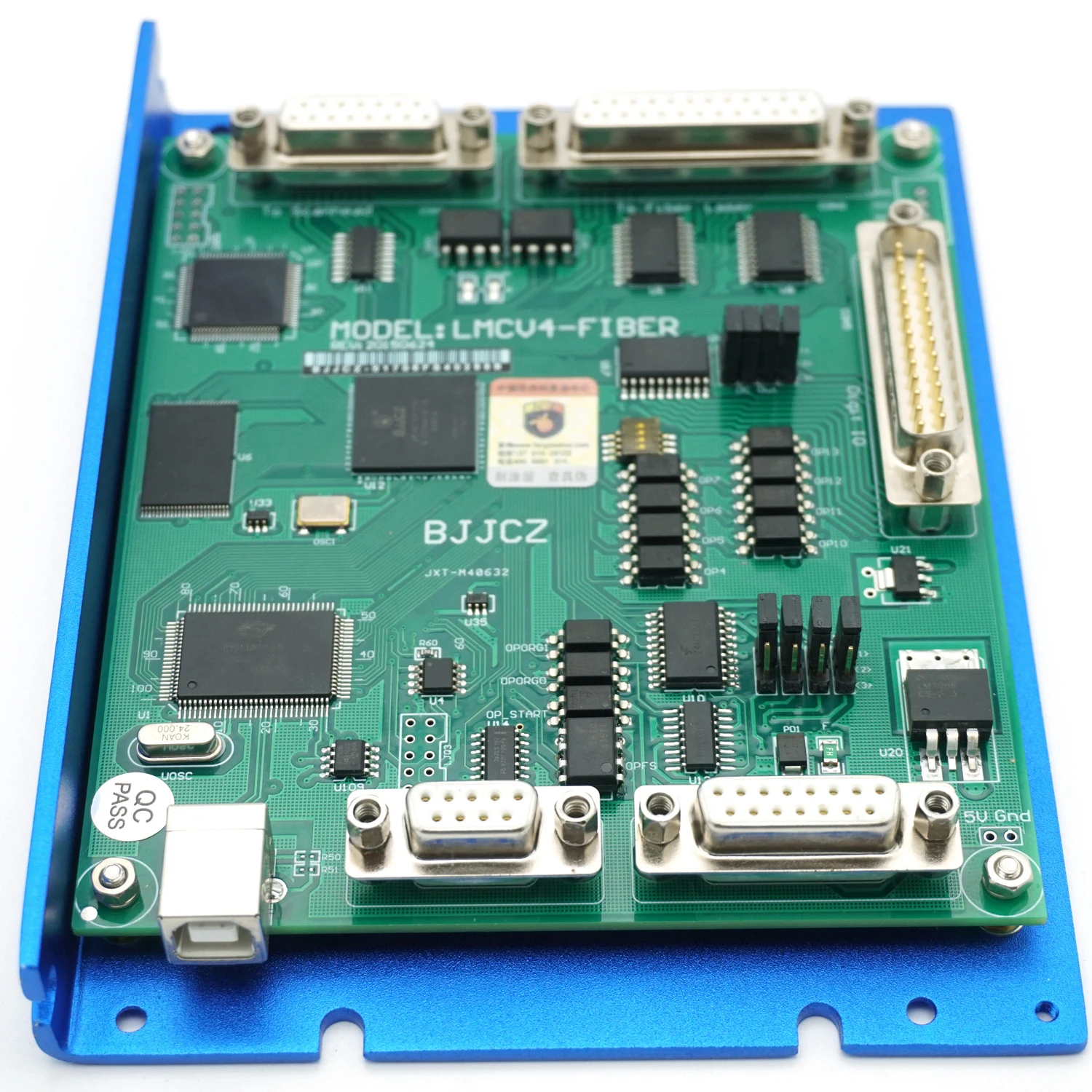 JCZ BJJCZ LMCV4-FIBER волокна DPSS EzCAD2 Лазерная Маркировочная карта