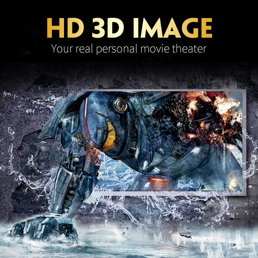 2 шт. новые модные Универсальные 3d очки красного и синего цвета пластиковые для