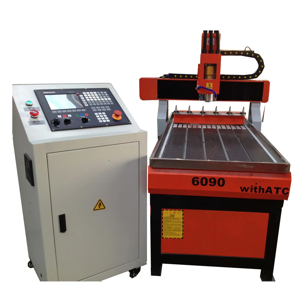 

CE Certificate Mini ATC CNC Router 6090 6012/Advertising Auto Tool Changer CNC Engraving Milling Machine For Small Business