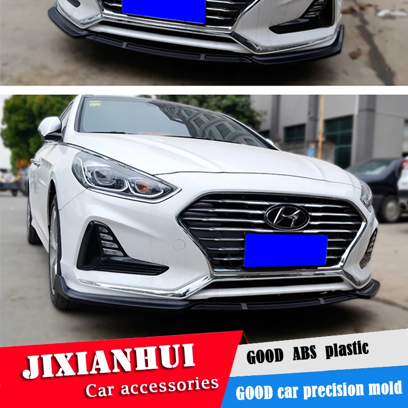 Комплект для кузова Sonata спойлер 2017-2018 Hyundai ABS задний передний бампер диффузор