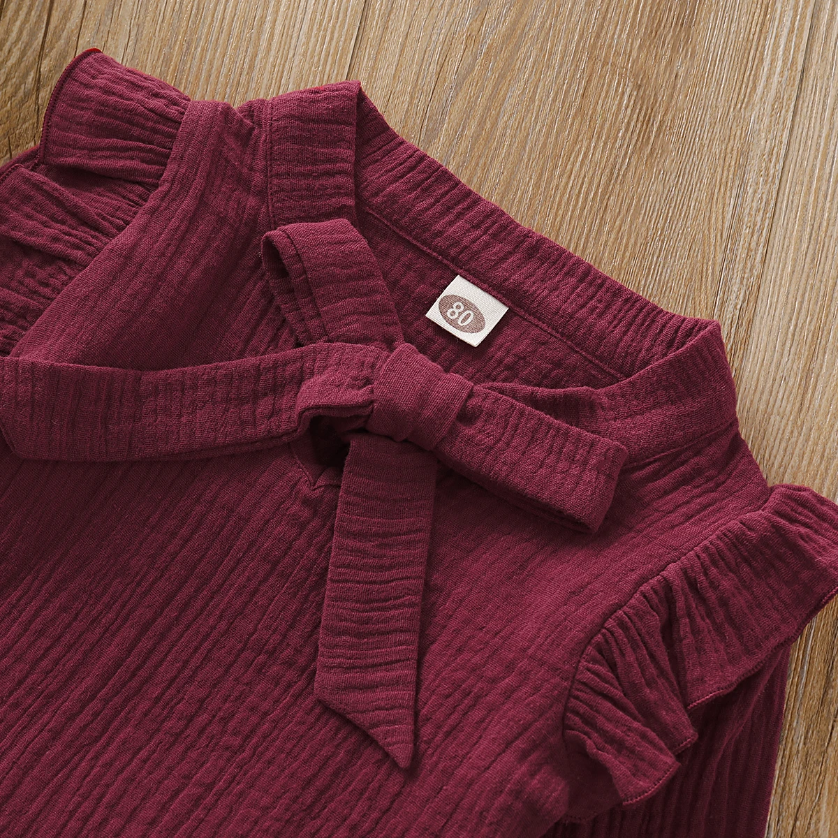 Коллекция 2019 года осенний комплект одежды для маленьких девочек Милая футболка