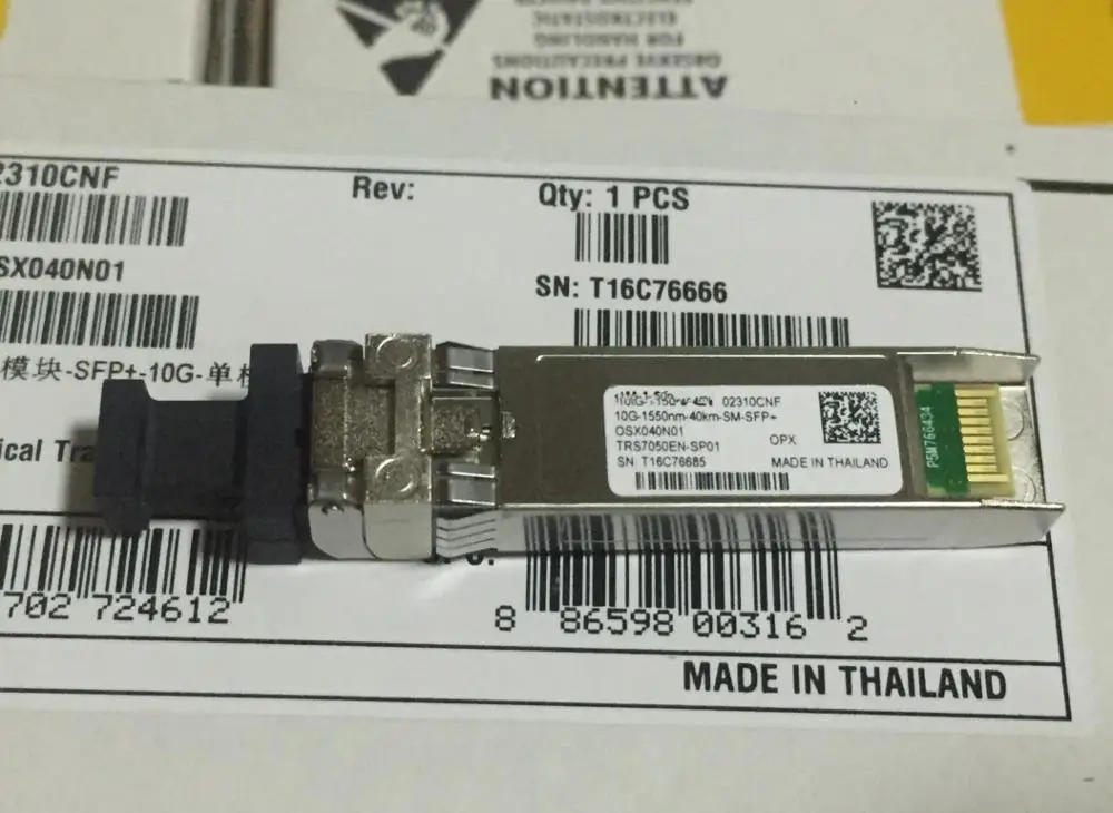 Оригинальный HW SFP + 40 км OSX040N01 1550 нм одномодовый LC | Мобильные телефоны и аксессуары