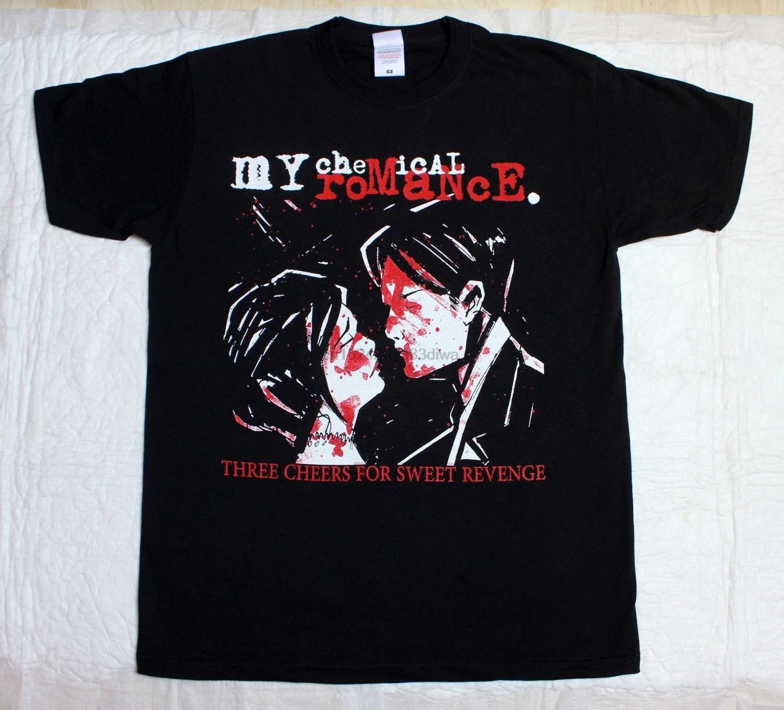 MY CHEMICAL ROMANCE THREE CHEERS FOR SWEET REVENGE новый Лонгслив под змеиную кожу футболка 2019 новая