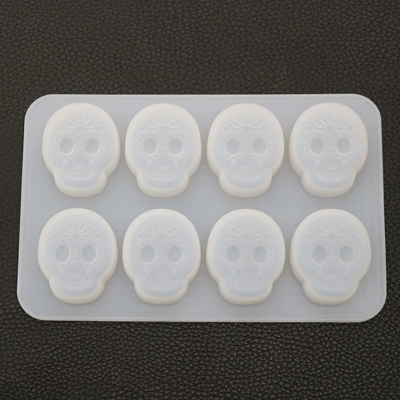 Не такая длинная прозрачная эпоксидная форма сделай сам в виде черепа зеркальная