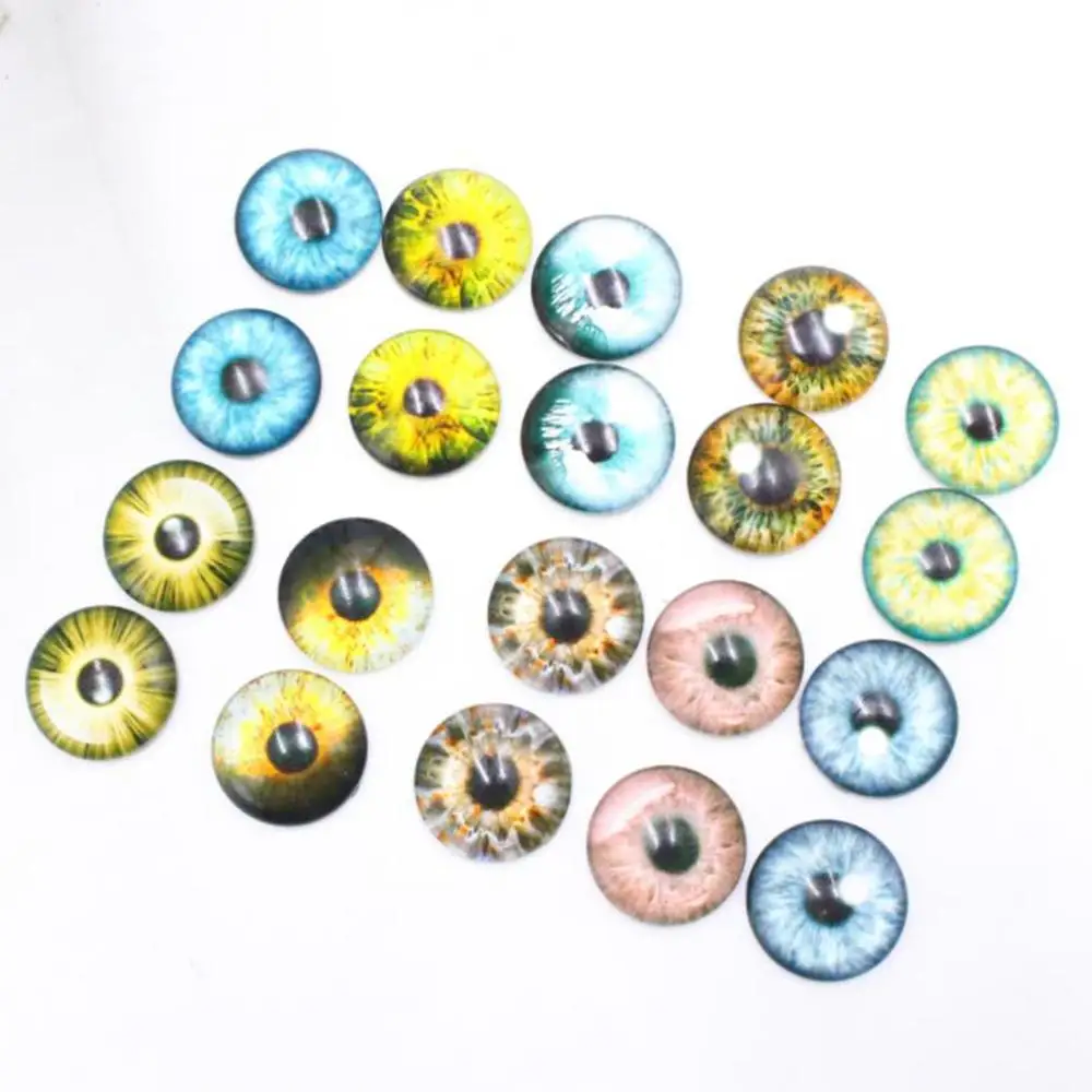 Бесплатная доставка Партия из 20 пар стеклянная кукла глазами животных поделки