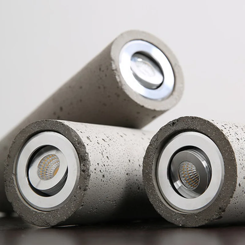 Современные подвесные светильники промышленная лампа бетонный цементный