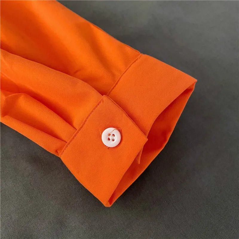 

Shirts Women Solid Plus Size 3XL Simple Basic Long Sleeve Shirt Loose Female All-match Students Leisure Korean Style Ulzzang Ins