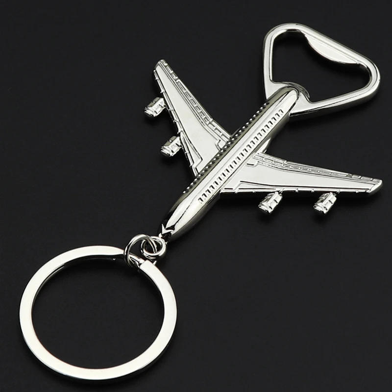 Творческий брелок с самолетом открывалка для пива ретро металлические пивные