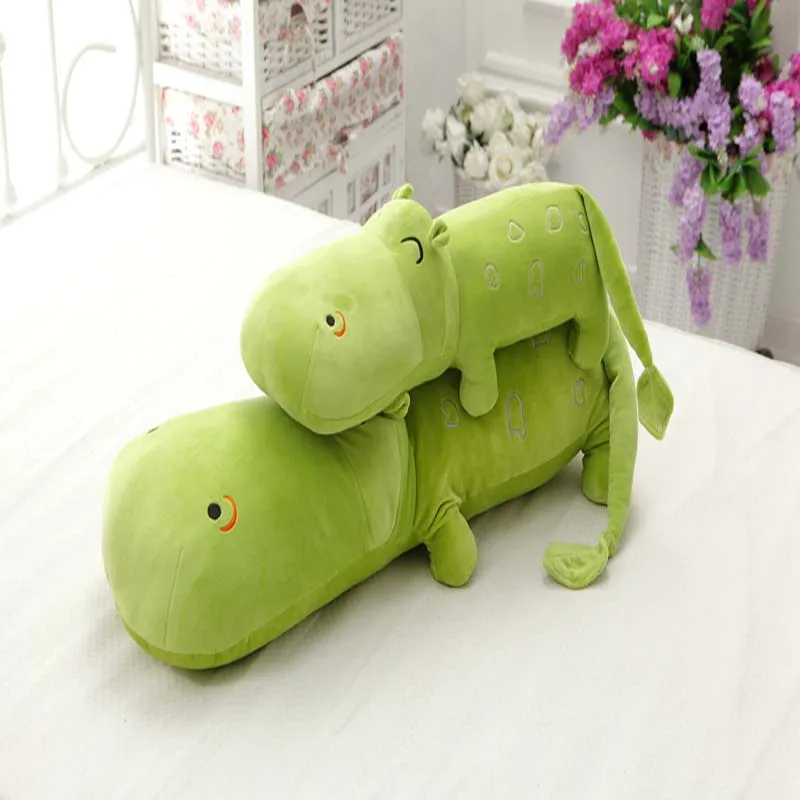 Мягкие плюшевые игрушки бегемотики 1 шт. 75-120 см Мультяшные куклы-бегемотики