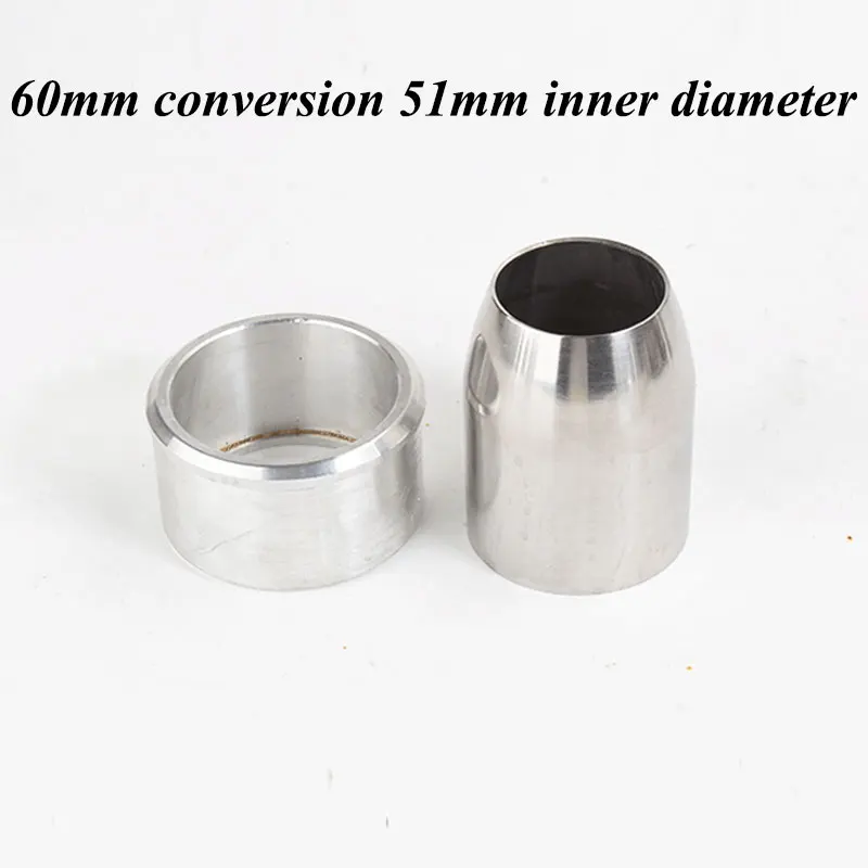 Сварочный адаптер диаметром от 60 мм до 51 мотоциклетное выхлопное соединение