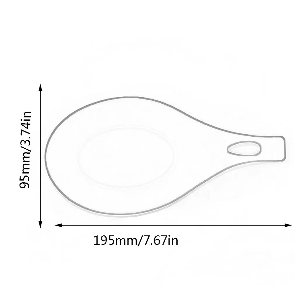

Soft Silicone Spoon Ladle Holder Mat Cooking Utensil Shelf Holder Stand Silicone Spoon Rest Stands Ladle Mat Kitchen Tools