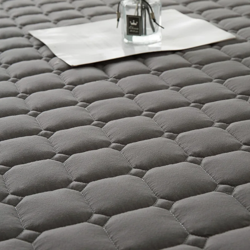 Водонепроницаемая простыня с эластичными лентами домашний зимний однотонный