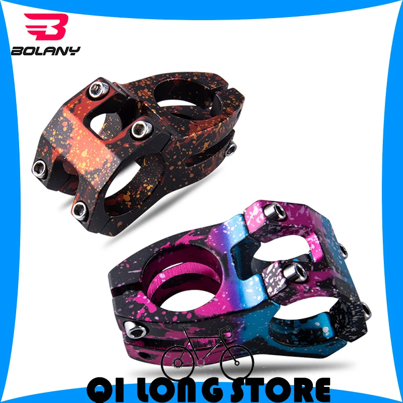 

Bolany Bicycle Stem 7075 Aluminum Alloy CNC Seat Tube 28.6 Steerer For 31.8mm MTB Road Bike Handlebar Accessories