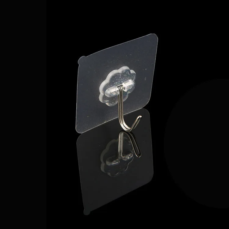 Кухня бытовой Пластик прозрачный без швов крепким крюком Творческий прочно