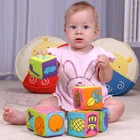 6 шт.компл., детские игрушки-погремушки