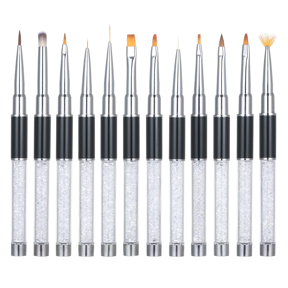 5 шт. 8 12 шт набор кистей для маникюра ногтей Дизайн Живопись Рисунок лака