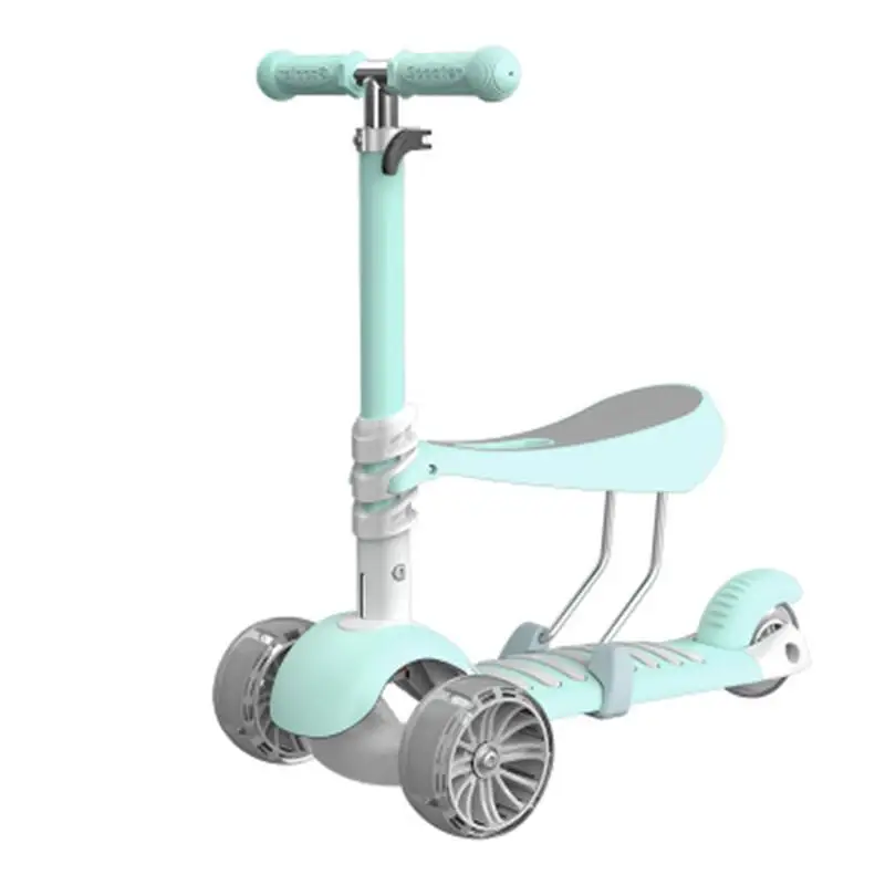 

3 in 1 scooter can sit on children's scooter car three wheeled balance car 2-6 birthday gifts for baby