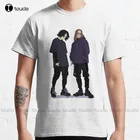 Новая классическая мужская футболка с принтом Слепой канал 1