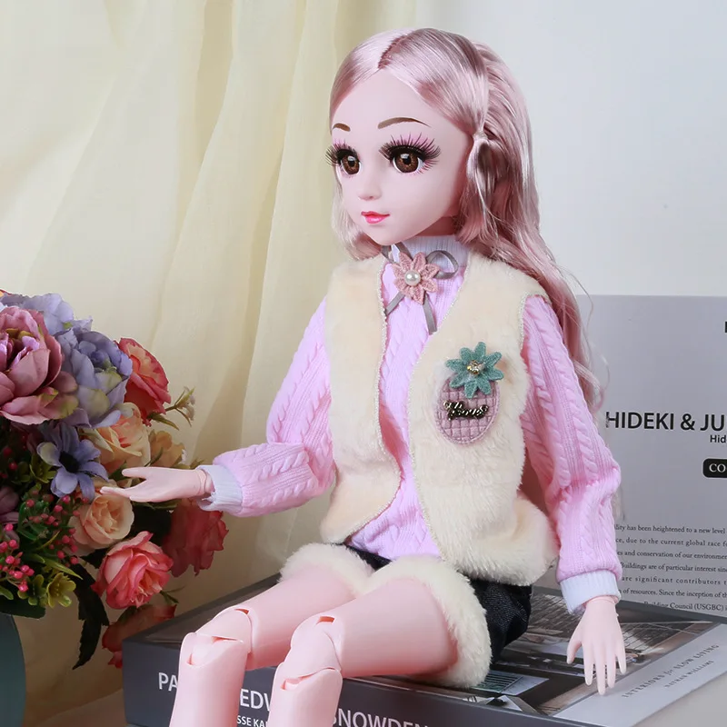 

60cm doll clothes BJD doll change clothes can be dressed up doll accessories fashion casual clothes skirt girl toy gift