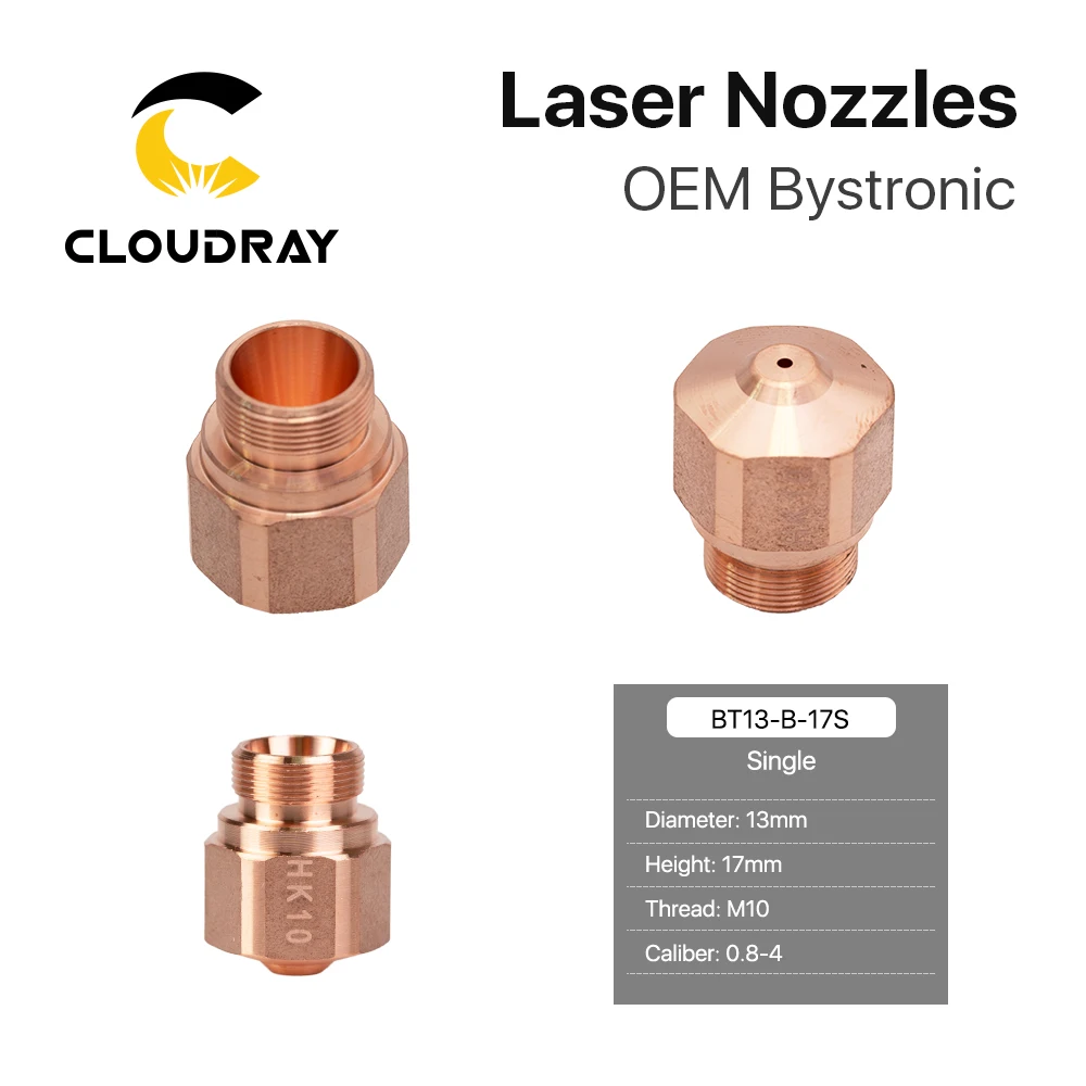 Cloudray HK08 HK10 HK12 HK15 HK17 HK20 HK25 HK30 лазерные сопла для OEM Bystronic волоконно лазерная машина