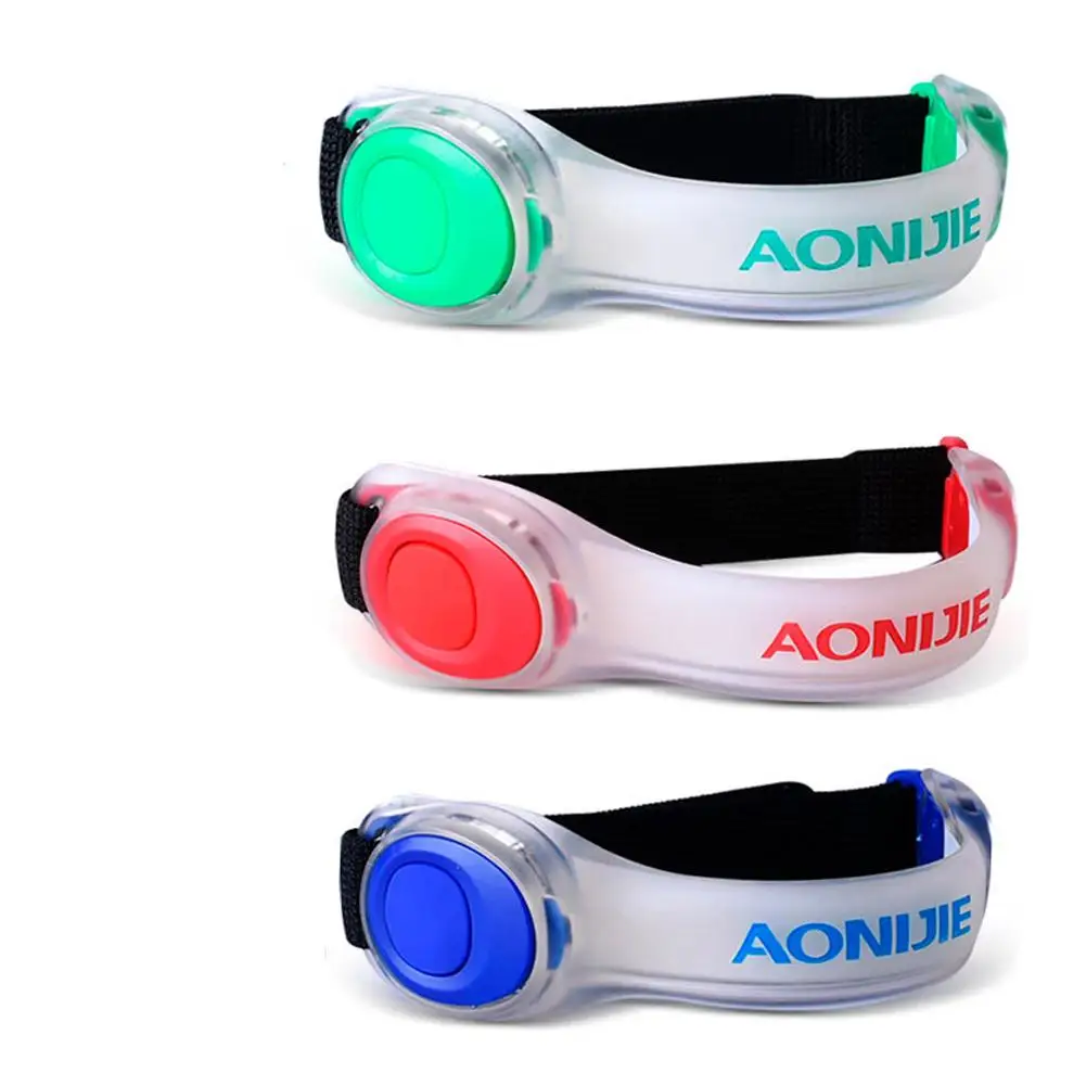 Светодиодный светильник для ночной пробежки светоотражающий браслет бегуна