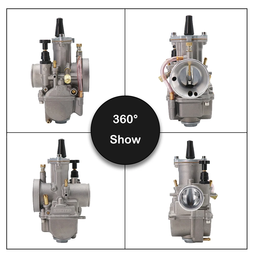 SCL Racing PWK 28 30 32 34mm Motorcycle Carburetor Carb With Power Jet For 2T 4T Engine Keihin Koso ATV Dirt Bike Add | Автомобили и