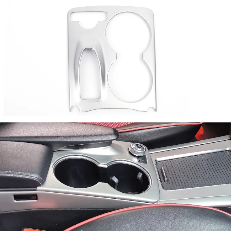 Подставка для стакана рамка чехол стикер на подлокотник отделка Стайлинг