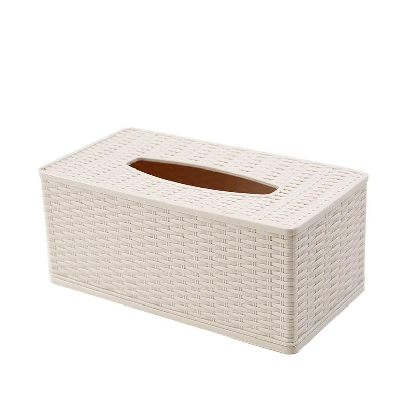 Бамбуковая плетеная пластиковая коробка для салфеток креативный Домашний
