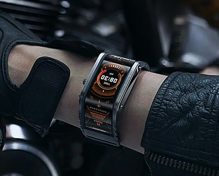 100% Original Nubia Watch 4.01'' AMOLED foldable flexible Snapdragon 8909W 1GB 8GB Cell phone Phone | Электроника