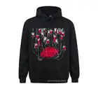 Мужская спортивная одежда Geek, Черная Толстовка с длинным рукавом и изображением мозга при экстренных ситуациях, биология, куртки для медицинской гигиены, защита от крови