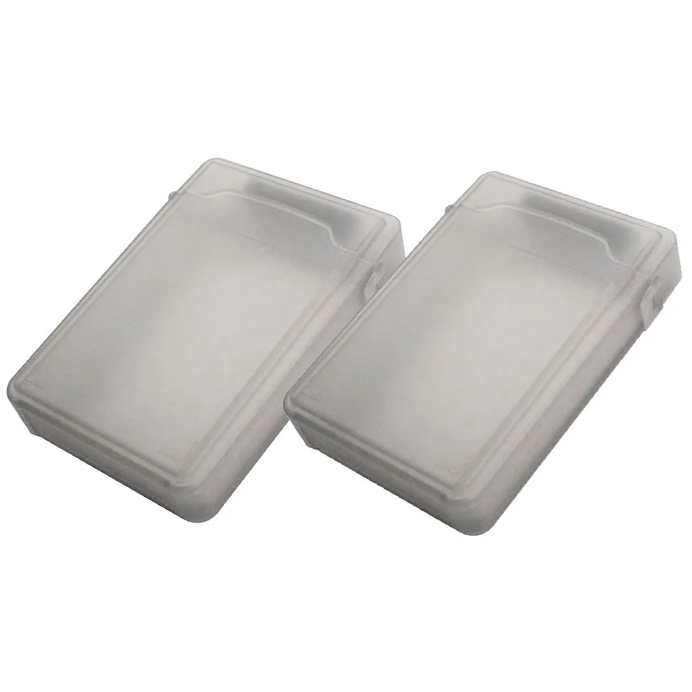2pcs Plastic Hard Disk Drive Storage Case Dustproof Protection Box Home for 3.5 Inch SATA IDE HDD | Дом и сад