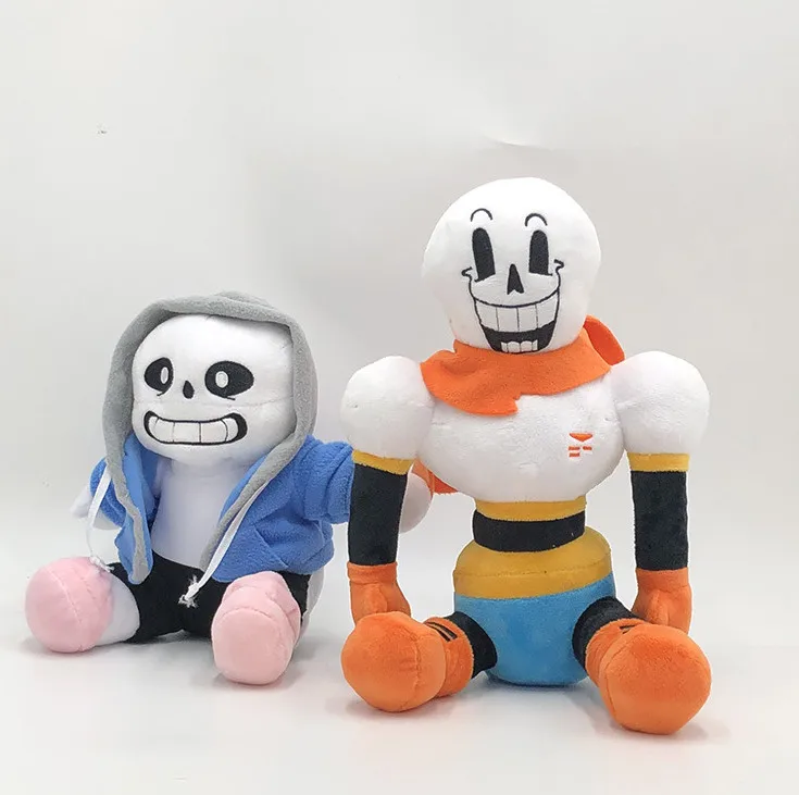 25 см кукла Undertale плюшевые игрушки Sans Frisk Chara набивной мультфильм день рождения для