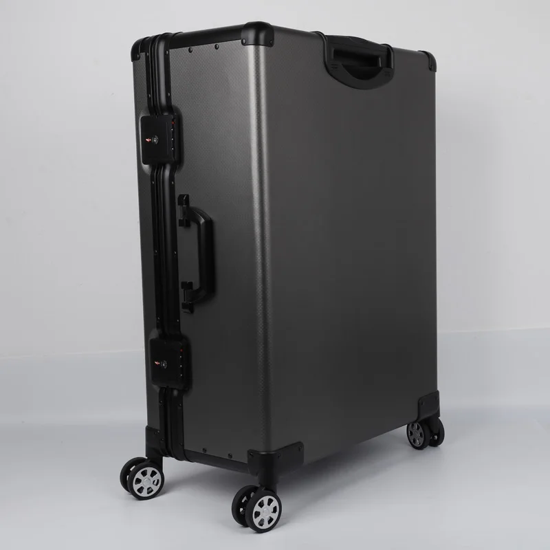 

QiangHao 100% All Aluminum Luggage Hardside Rolling Trolley Luggage travel Suitcase 20 Carry on Luggage 24 Checked Luggage