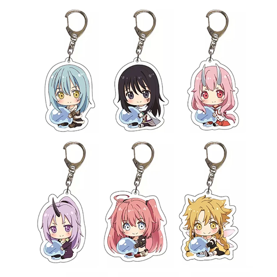 В тот раз когда я получил аркиновку как брелок-слайм Q версия Rimuru Tempest кавайные