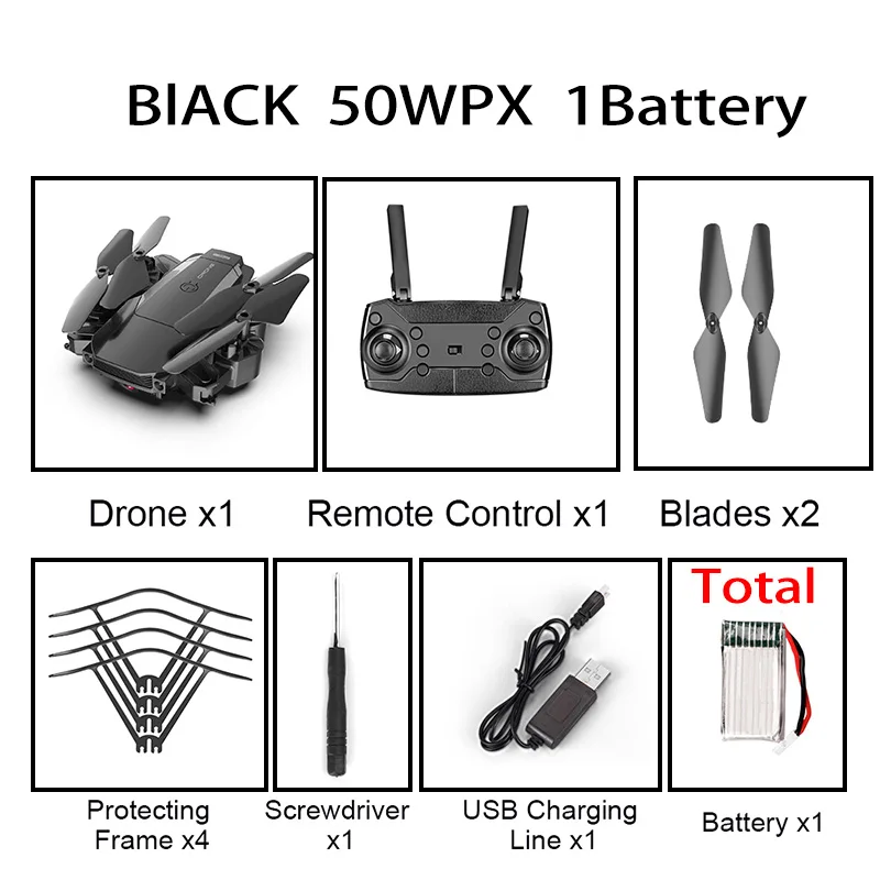 F84 black 5MP 1B Bag F84 Квадрокоптер беспроводной Радиоуправляемый Дрон с 4k 2MP HD камерой Wifi Fpv Вертолет складной Квадрокоптер для детей подарочная игрушка - Цвет: F84 black 5MP 1B Bag