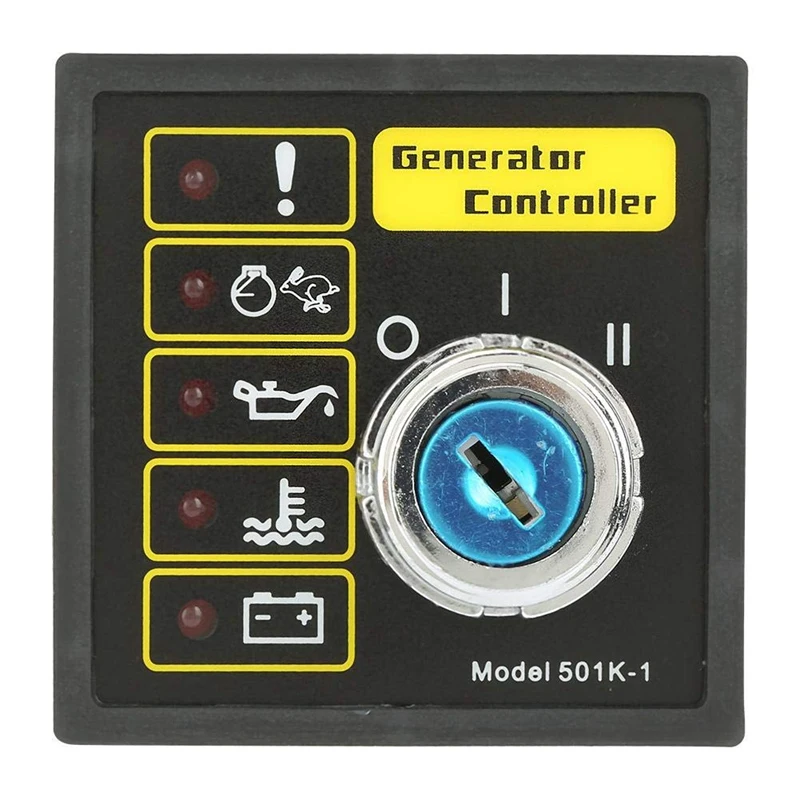 

Dse501K Generator Controller Manual Engine Control Module Key Start Control Switch