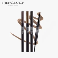 the face shop designing eyebrow pencil 6 colors eyebrow tint natural long lasting paint tattoo eyebrow korea cosmetics 1pcs