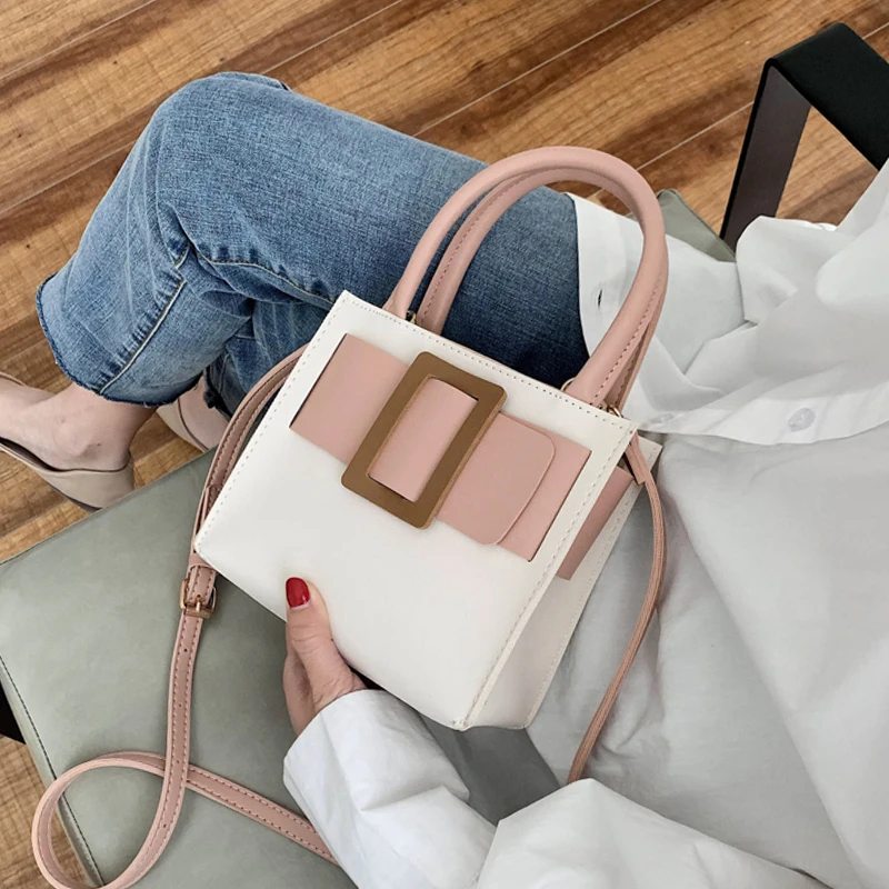 Летняя квадратная мини-сумка макарон модная женская сумка Высококачественная