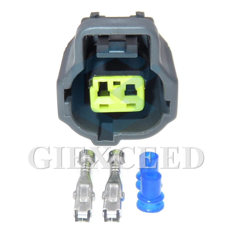 

2 набора, 2 контакта, серия 184016-1 1,8, водонепроницаемый Электрический проводной соединитель, автомобильный жгут проводов, герметичная пластиковая вилка