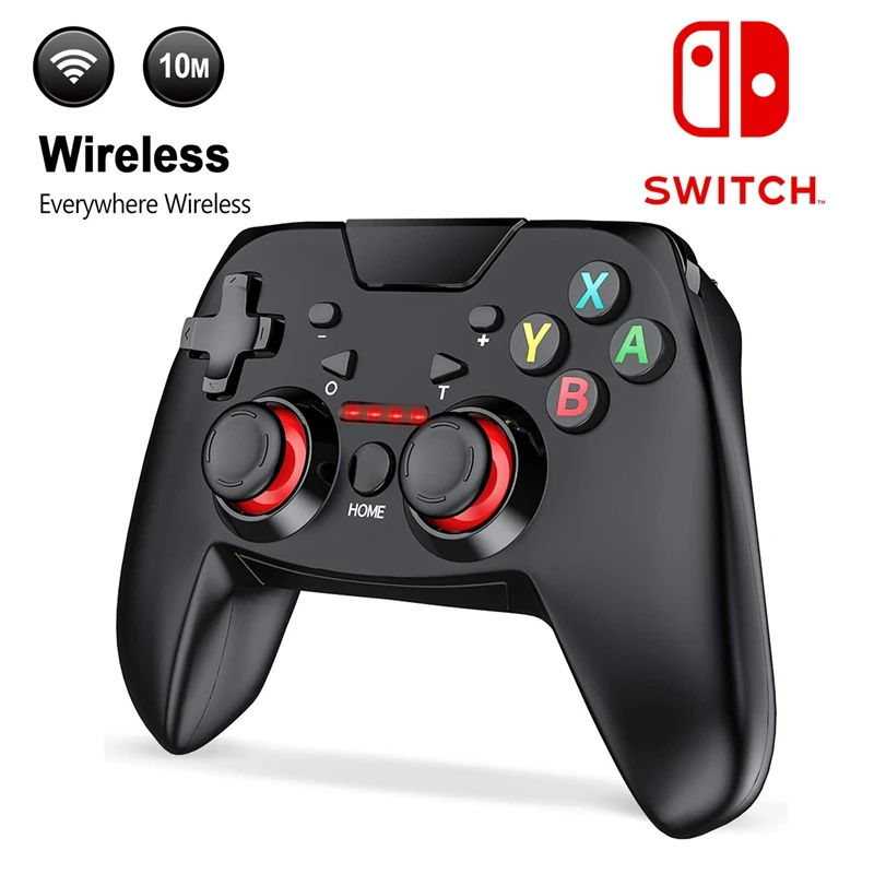 Беспроводной контроллер для Nintendo Switch переключатель Pro с регулируемым турбо Dualshock