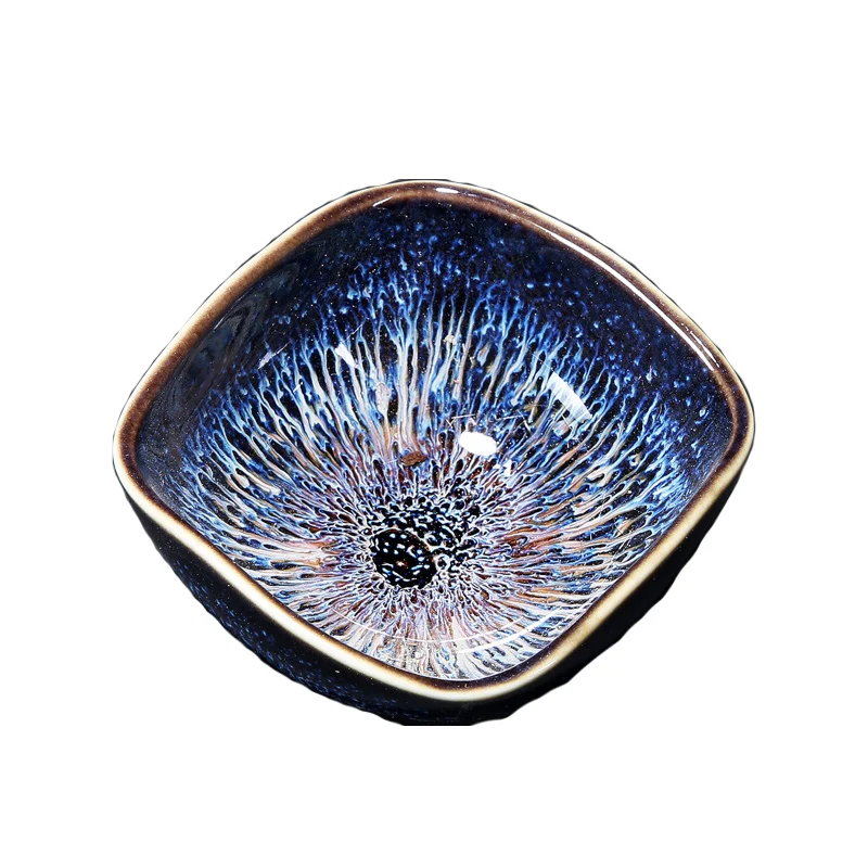 Большая керамическая чашка Цзиндэчжэнь Tianmu Glaze Jianye Kungfu Teacup teactick новая продукция |