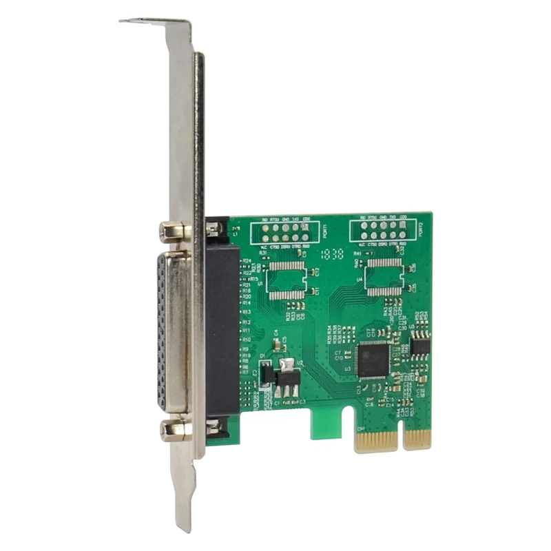 

PCI-E Parallel Port Card PCI Express DB25 Port Parallel Port Overnight Control Card AX99100 for PC