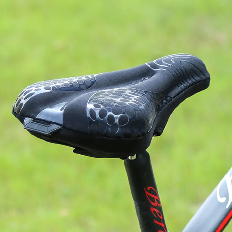 

Утолщенная силиконовая подушка на сиденье велосипеда, водонепроницаемая амортизационная Крышка для велосипедного седла, Аксессуары для в...