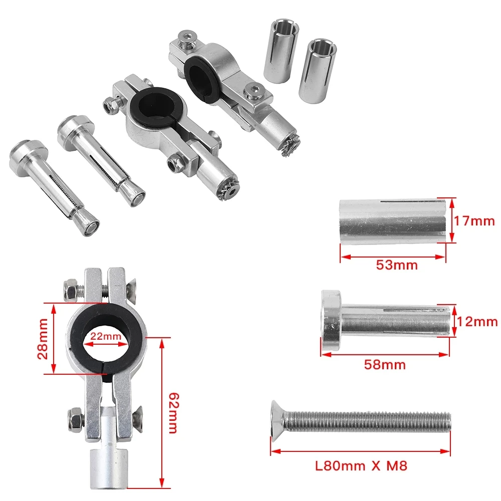 Защита для рук мотоцикла защитная накладка руля подходит YZ F SX KX EXC велосипеда 22 мм
