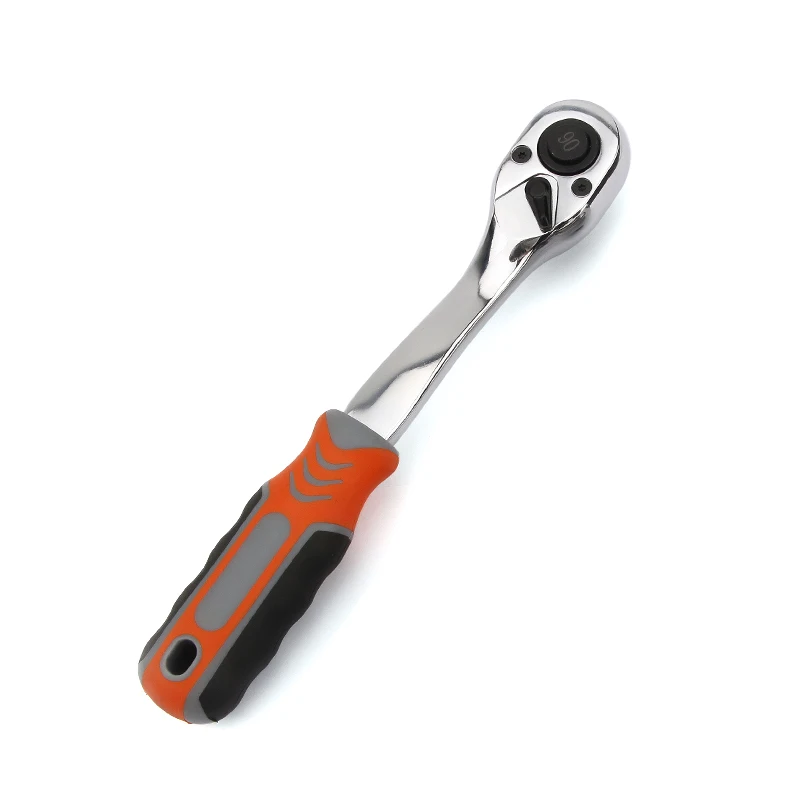 

90 зубьев 1/4 "3/8" 1/2 "1 шт. с высоким крутящим моментом Crv ключ с храповым механизмом для быстроразъемной головки профессиональные ручные инструменты