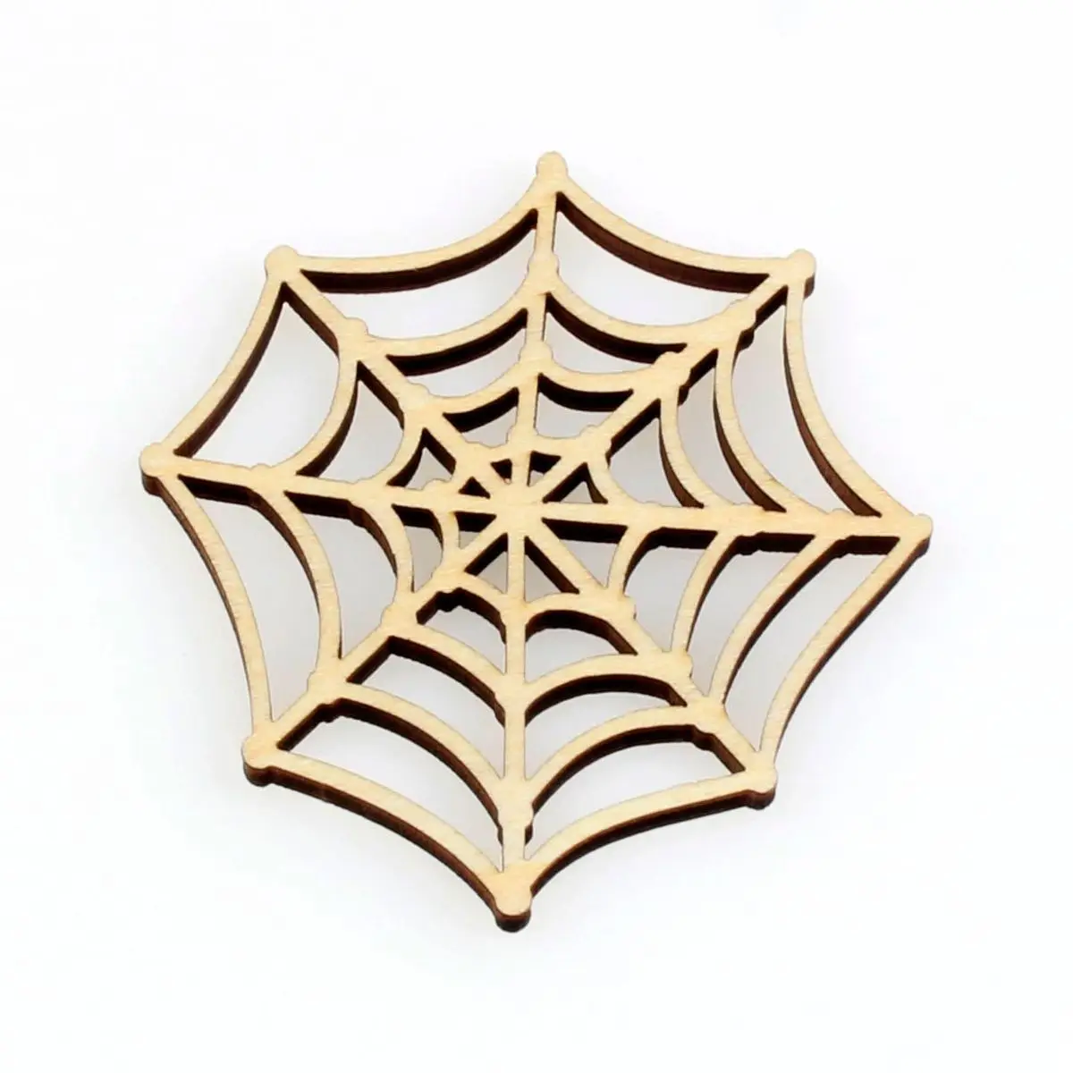 

Spider Web Model, Mascot Laser Cut Craft, DIY Decor, Silhouette, Blank Unpainted, 25 Pieces, Woodwork (1294)