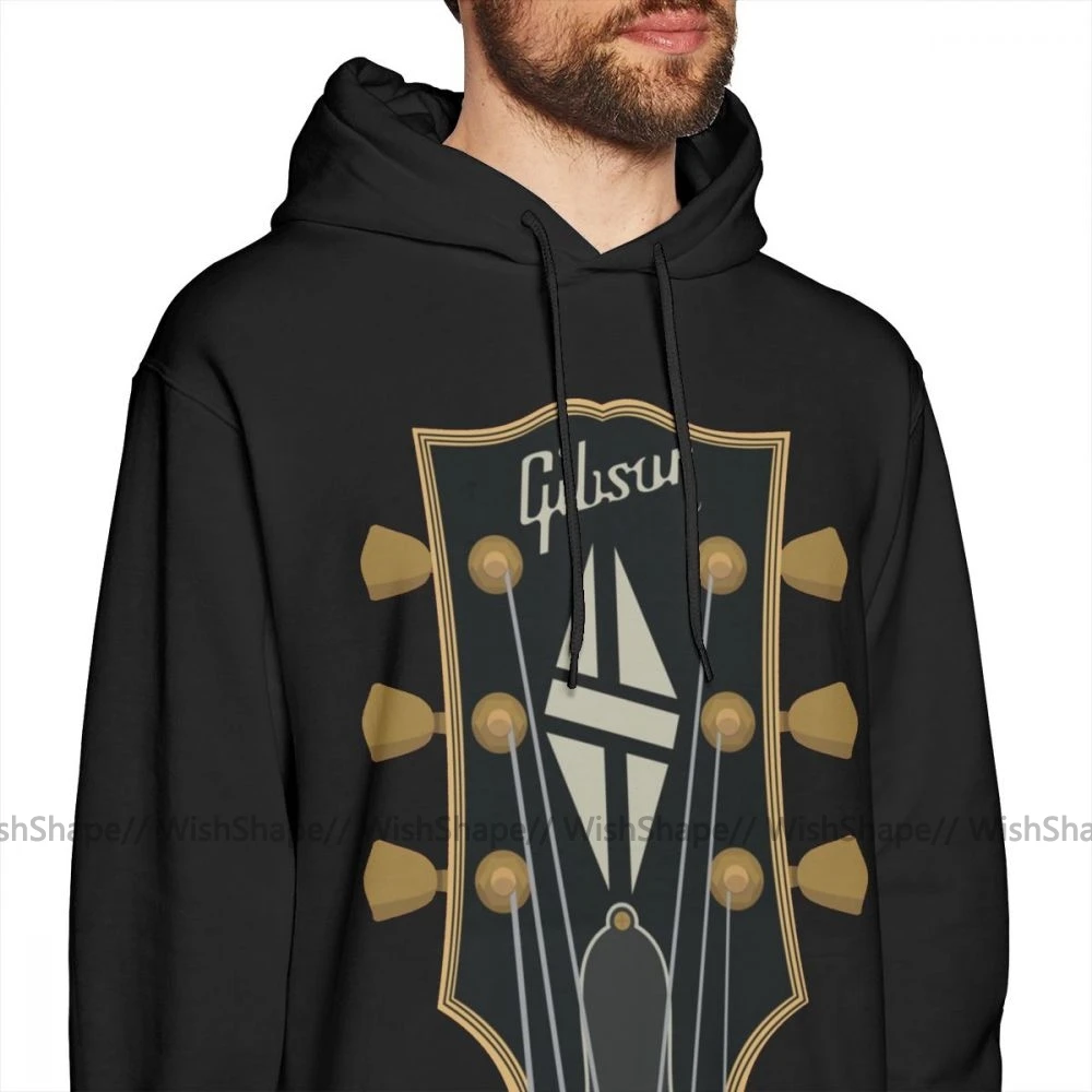 Черная этикетка общество Толстовка LP Пользовательские худи с гитарой уличная