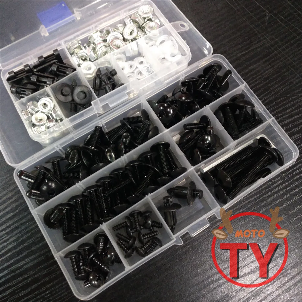 

Triclicks 5mm/6mm Aluminium CNC Universal Motorcycle Fairing Bolts Nuts Fastener Clips Screws New For Suzuki Honda Yamaha Harley