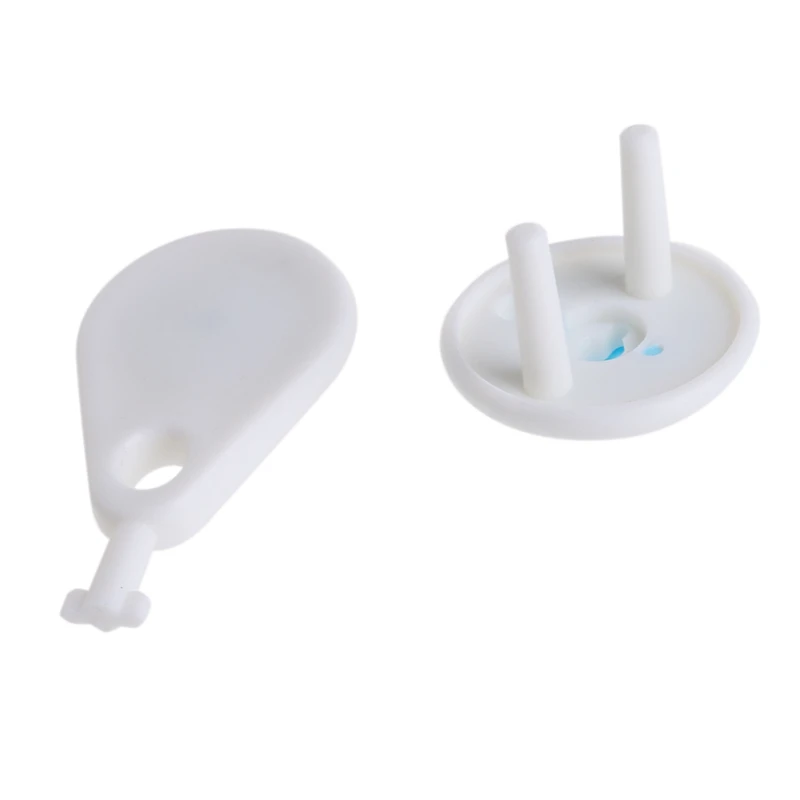 6 шт. детская Защитная поворотная крышка 2 круглое отверстие Европейский стандарт